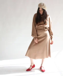 Rodebjer Arnai Skirt Camel Skirts