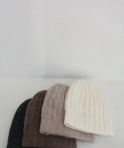 Wol Hide Rib Hat Charcoal