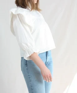 Meadows Bellflower Top White