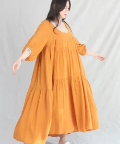 Anaak Nina Maxi Dress Turmeric