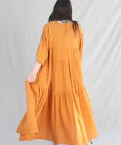 Anaak Nina Maxi Dress Turmeric