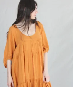 Anaak Nina Maxi Dress Turmeric
