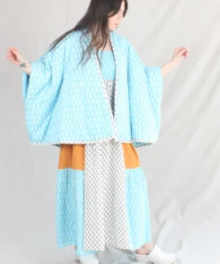 Anaak New Arrivals Falza Quilted Jacket Bluebell Lily