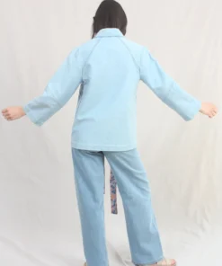 Caron Callahan Orla Jacket Sun Bleached Indigo