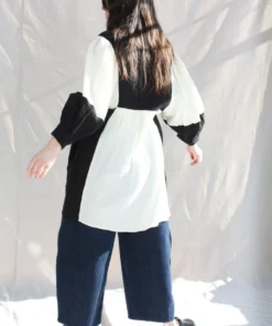 Anaak Dresses Ajmer Babydoll Dress Patchwork