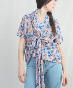 Caron Callahan Julien Top Apricot Posy New Arrivals