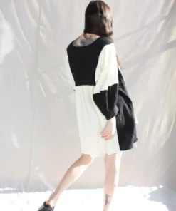 Anaak Dresses Ajmer Babydoll Dress Patchwork