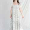 Anaak Samira Blockprint Maxi Dress Dogwood New Arrivals 2 Anaak Samira Blockprint Maxi Dress Dogwood New Arrivals
