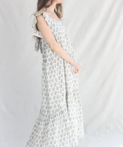 Anaak Samira Blockprint Maxi Dress Dogwood New Arrivals 11 Anaak Samira Blockprint Maxi Dress Dogwood New Arrivals
