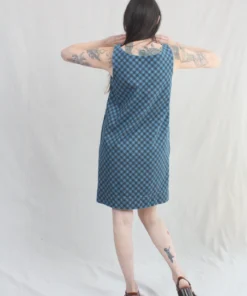 No.6 Clare Dress Blue/Brown Daisies New Arrivals