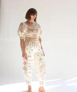 Ulla Johnson Safa Pant Cream