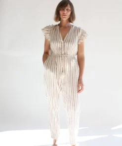 Ulla Johnson Jumpsuits Elio Jumpsuit Cream