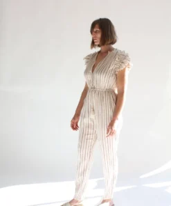 Ulla Johnson Jumpsuits Elio Jumpsuit Cream