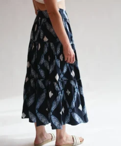 Ulla Johnson Skirts Eiko Skirt Indigo