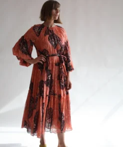 Ulla Johnson Indra Dress Coral