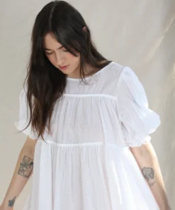 Natalie Martin Haley Short Dress White Swiss Dot 15 Natalie Martin Haley Short Dress White Swiss Dot