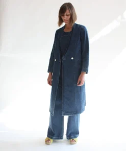 Carleen Birdie Duster Pacific Blue Denim