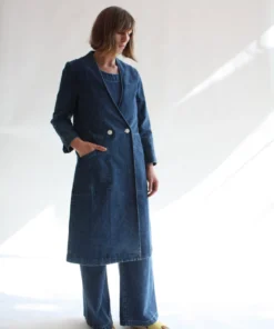 Carleen Birdie Duster Pacific Blue Denim