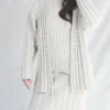 Lauren Manoogian Bubble Rib Cardigan Plaster