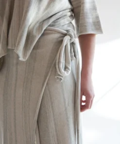 Lauren Manoogian Horizontal Huipil Marl Stripe Shirts And Blouses