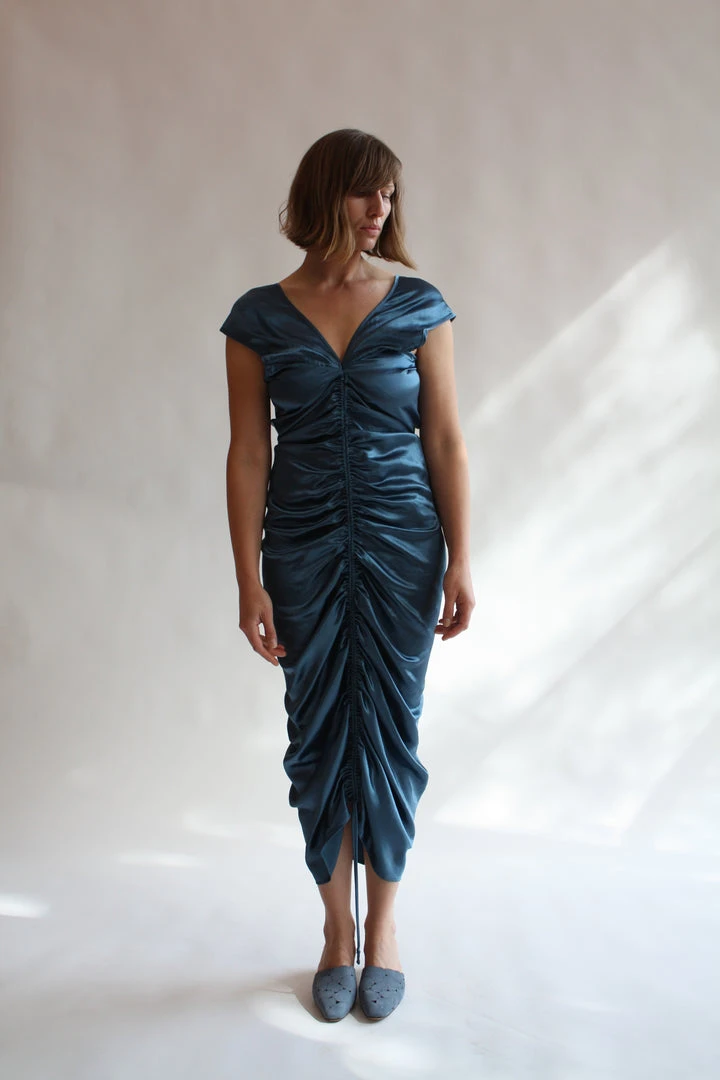 Shaina Mote Neeja Dress Satin Piscine Dresses 3 Shaina Mote Neeja Dress Satin Piscine Dresses