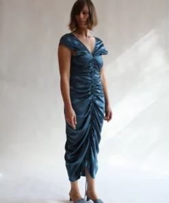 Shaina Mote Neeja Dress Satin Piscine Dresses 9 Shaina Mote Neeja Dress Satin Piscine Dresses