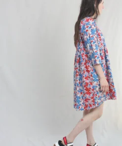 Caron Callahan New Arrivals Aria Dress Red Posy