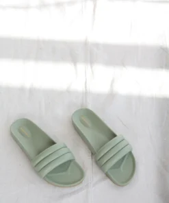 Beatrice Valenzuela Shoes Monocolor Sandalia Verdigris