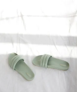 Beatrice Valenzuela Shoes Monocolor Sandalia Verdigris