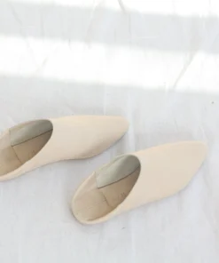 Lauren Manoogian Shoes Raw Fold Mule Putty