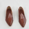 Hereu Babutxa Pointy Babouche Loafer Tan