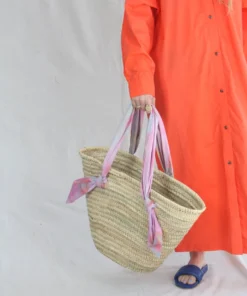 Rodebjer Floral Straw Bag
