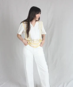 Carleen Relaxed Jeans White