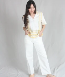 Carleen Relaxed Jeans White