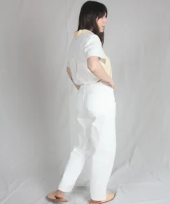 Carleen Relaxed Jeans White