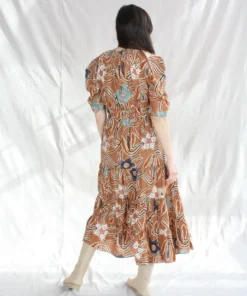 Ulla Johnson Zeenat Dress Copper