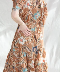 Ulla Johnson Zeenat Dress Copper
