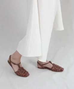 Hereu Cabersa Padded Fisherman Sandal Chestnut