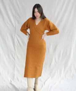 Mara Hoffman Dresses Samira Dress Ochre