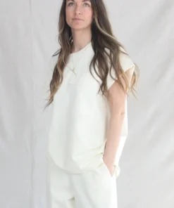 Rodebjer New Arrivals Nora Top Pearl