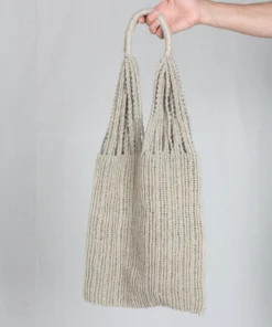 Lauren Manoogian Macrame Bag Natural