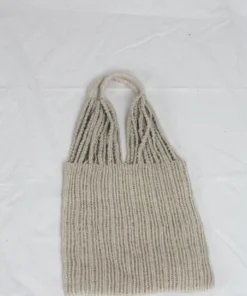 Lauren Manoogian Macrame Bag Natural