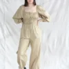 Ulla Johnson Amalie Jumpsuit Dune Sale