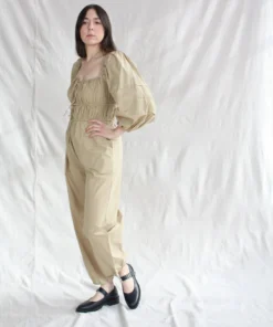 Ulla Johnson Amalie Jumpsuit Dune Sale