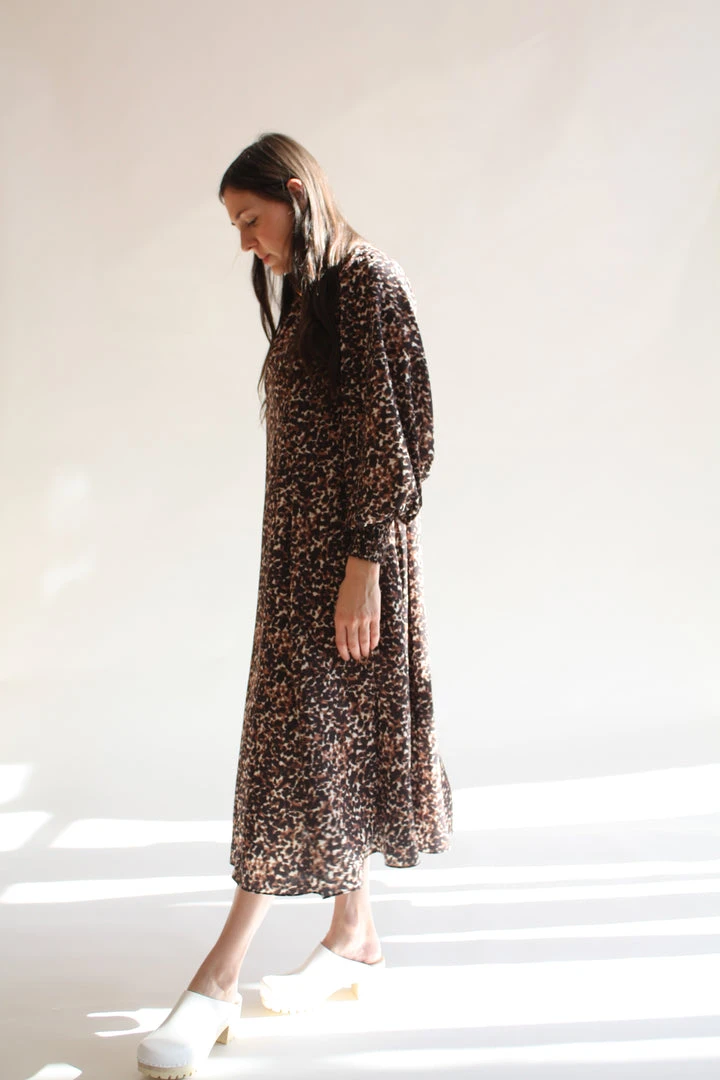 No.6 Dresses Reid Dress Brown Jungle 4 No.6 Dresses Reid Dress Brown Jungle