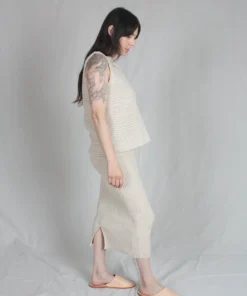 Wol Hide Tees And Tanks Mesh Tank Sand