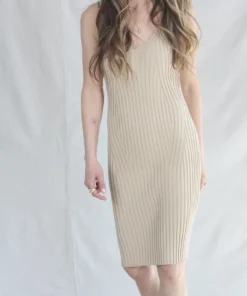 Rodebjer New Arrivals Candace Dress Warm Sand