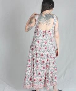 Natalie Martin Jasmine Dress Vintage Flowers Cream