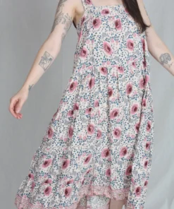 Natalie Martin Jasmine Dress Vintage Flowers Cream