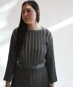 First Rite Sweaters Tulip Sweater Black